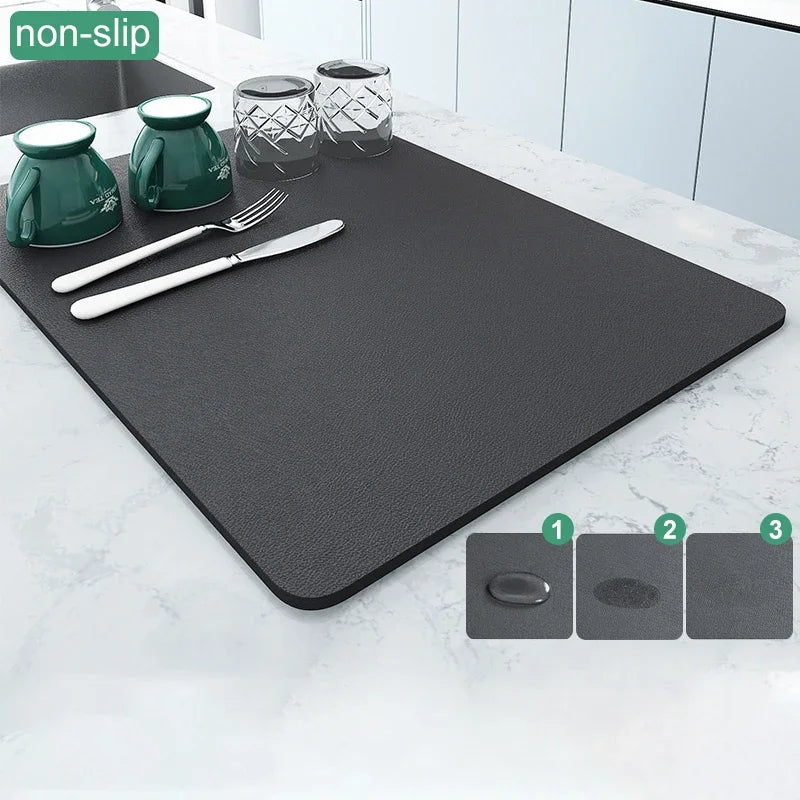 Quick-Dry Sink Mat