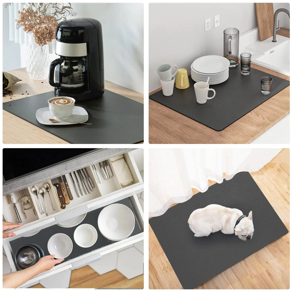 Quick-Dry Sink Mat